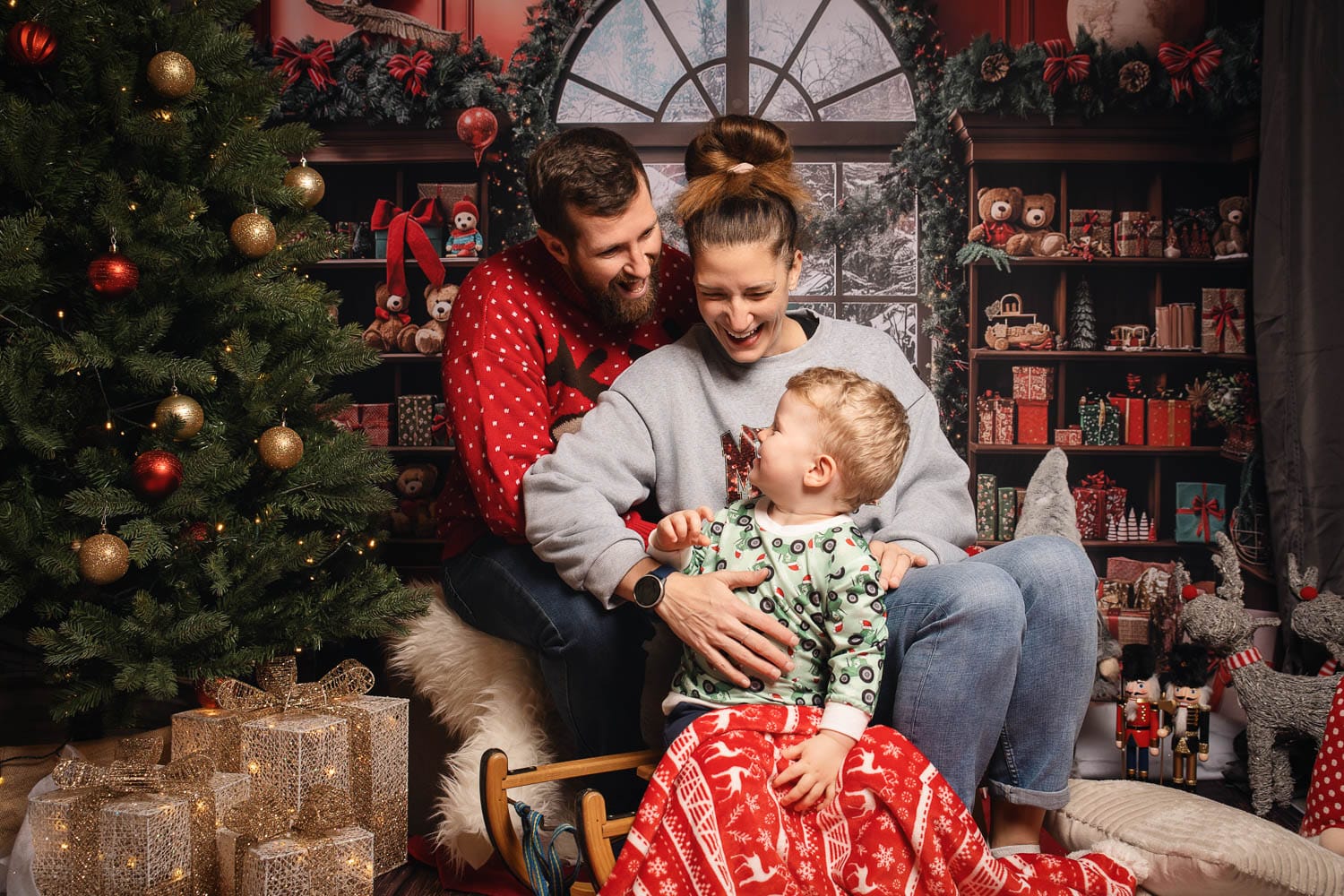 Noel 2024 Imsand Family Séance Photo Noël 2025